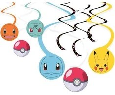 Riethmuller Europe Pokemon spiraler, 6 stk.