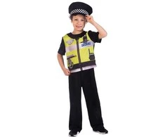 Policijos kostiumas 6-8 metų vaikams