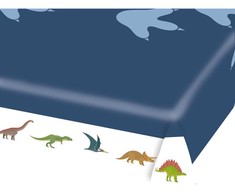 AMSCAN gimtadienio staltiesė „Dinozaurų ataka“ - 115 x 175 cm - 1 vnt. universalus