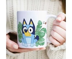 Bluey Mėlynas porceliano puodelis 235 ml dovanų dėžutėje