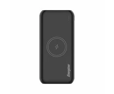 Energizer - 10K Wireless &amp; PD 20W Fast Charge Power Bank - 10000mAh - Juodas