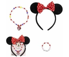 Priedai rinkinys Minnie Mouse Spalvotas 3 Dalys