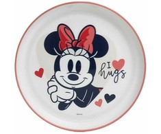 Thermobaby STOR DISNEY MINNIE PELĖS ŠIRDYS PILNA KŪDIKIO NESLIDUS 3 Vnt. BICOLORS PREMIUM RINKINYS