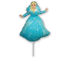 Princesės Ledo šalis Folinis balionas 36 cm (WP)