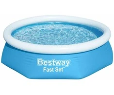 Pripučiamas baseinas Bestway Mėlyna 1880 L 244 x 61 cm