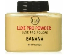 J.cat Beauty Jcat matinį atspalvį suteikianti pudra „Luxe Pro Banana“