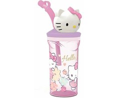 Stor HELLO KITTY Gertuvė su figūrėle, 360 ml