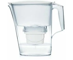 Puodelis-filtras Aqua Optima Liscia Evolve Balta Plastmasinis 2,5 L