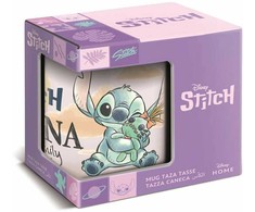 STOR DISNEY STITCH ANGEL OHANA REIKŠMĖ ŠEIMOS JAUNAMS KERAMINIS PUODULIS 325ml