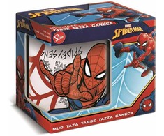 Stor SPIDERMAN keraminis puodelis su rankena 325ml
