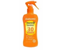 Babaria Vitamina D Purškiklis Protector Spf30, 200 ml Purškiklis
