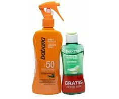 Babaria Aloe Purškiklis Protector Spf50, 200 ml Purškiklis Balsamo After Sun 1u