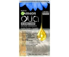 Garnier Olia Hi Shine Toneris Coloración Semipermanente Neutralizador De Tonos 9,1 Rubio Ceniza 3 Piezas