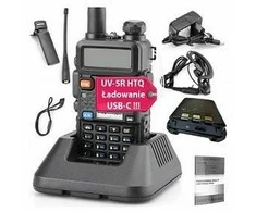 „Baofeng UV-5R HTQ USB-C“ radijas