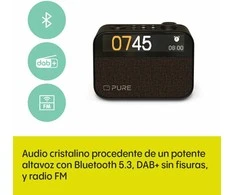 Radijo imtuvas su laikrodžiu Pure PURE MOMENT