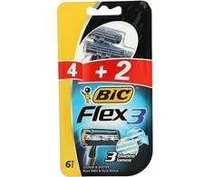 "Bic Flex 3" 3 vnt skutimosi peiliukai