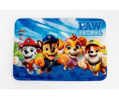 Rankšluostis Paw Patrol Rescue Mission vonios kilimėlis, su išėjimu vonios kambariui, 40x60 cm