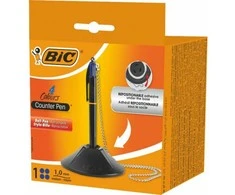 Bic Tušinukas su stovu, 4 spalvų, mėlynas, su grandinėle