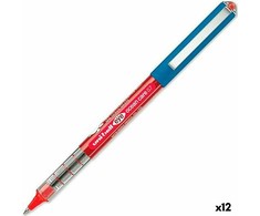 Uni Mitsubishi Pencil Rašiklis su skystu rašalu Uni-Ball ROLLERBALL EYE OCEAN CARE 0,7 mm Raudona (12 vnt.)