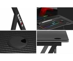 Žaidimų stalas Huzaro Hero 1.4, Juodas