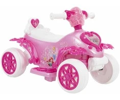 Huffy Princess BUBBLE keturratis, 7,2 V, rožinis