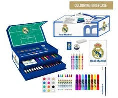 „Real Madrid CF“ kanceliarinių prekių rinkinys lagamine
