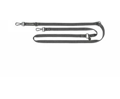Trixie CityStyle smycz, šuniui, medvilnė, juoda, M–L: 2.00 m/20 mm