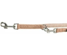 TRIXIE Premium pritaikomas pavadys, su neoprenu XS-S 2m/15mm, šv. deim./karamelė