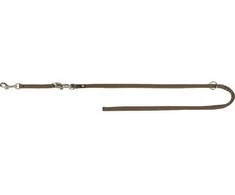 TRIXIE Premium pritaikomas pavadys, dvisluoksnis, XS 2m/10mm, lazdyno