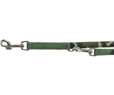TRIXIE Premium pritaikomas pavadys, su neoprenu XS-S 2m/15mm, kamufl./miško