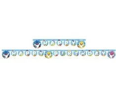 Globos Europe Bv Baby shark bogstavsbanner
