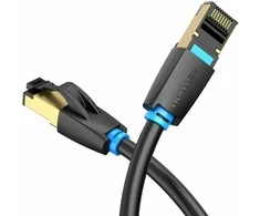 Vention 8 kategorija SFTP tinklo kabelio ventiliacija IKABJ 5m Juodas