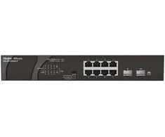 Šakotuvas Hikvision 10 prievadų komutatorius Ruijie RG-ES110GDS-P (PoE)