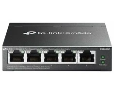 TP-Link Omada 5 prievadų gigabito lengvai valdomas komutatorius su 4 prievadų PoE+