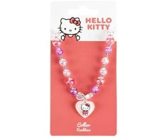 Kaklo papuošalas merginoms Hello Kitty Fuksija