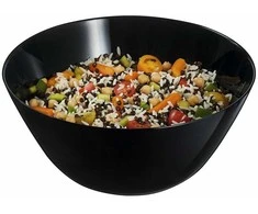 Salaterka Zelie 24 cm juoda LUMINARC