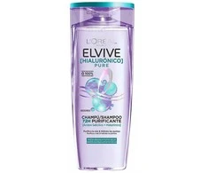 L'Oreal ELVIVE HYALURONIC PURE Šampūnas 380 ml