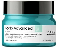 L'oreal Professionnel Scalp Advanced Purifying šampūnas ir kaukė 2 viename 250 ml