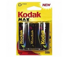 Šarminė baterija Kodak LR20 1,5 V (2 pcs)