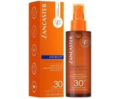 Lancaster Sun Beauty Fast Tan Optimizer Satin Dry Oil su didele apsauga nuo įdegio SPF30, 150 ml
