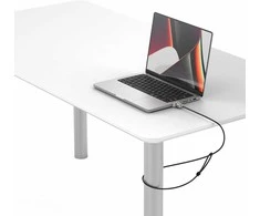 Linka zabezpieczająca Compulocks Compulocks Ledge Lock Adapteris, skirtas MacBook Pro 14" M1, M2 ir M3 - saugos spynos adapteris - su užrakto cilindru - skirtas Apple MacBook Pro 14,2 colio (M1, M2, M3)