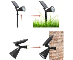 Saulės energija varomas sodo šviestuvas – Gardlov 24002 su reflektoriumi