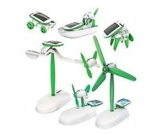 Saulės robotų rinkinys 6in1