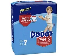 DODOT PANTS diaper-panties size 7 +17 kg 23 u