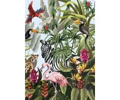 Segtuvas „Colour Jungle Nature“ A/4 elastinė juostelė