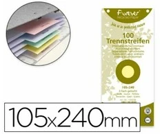 Exacompta 13495B, Multicolour, 105 mm, 240 mm, 100 pc(s)