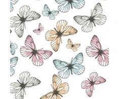 Servetėlės „Butterfly Light“, 20 dalių, 33x33 cm