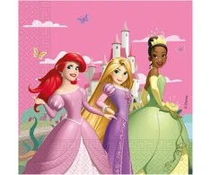 Servetėlės „Disney Princess“ „Sukurk savo pasaulį“, 20 vnt., 33x33 cm, FSC