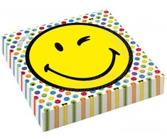 Servetėlės „Emoji Wink“ 16 vnt. 33x33 cm