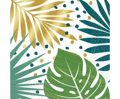Servetėlės „Key West Leaf“ 16 vnt., 33 x 33 cm